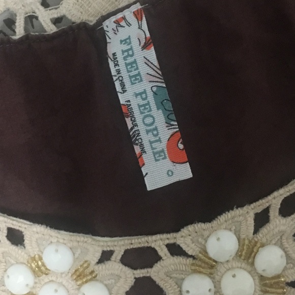 FREE PEOPLE Floral & Paisley Mini Size 0 EUC - Picture 5 of 7